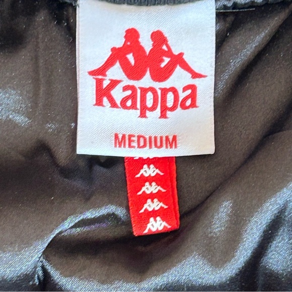 Kappa Men's Authentic Alexander Bomber Jacket Size M Black - Picture 12 of 14